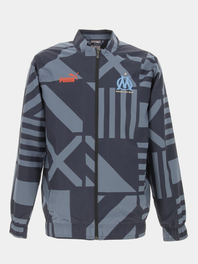 Veste de football olympique marseillais bleu homme - Puma