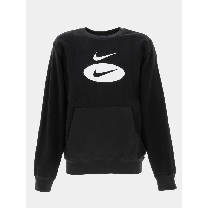 Sweat logo crew noir homme - Nike