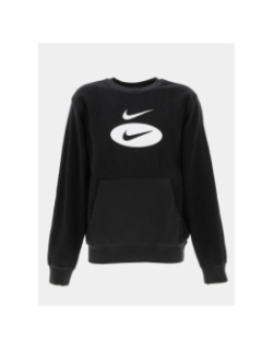 Sweat logo crew noir homme - Nike