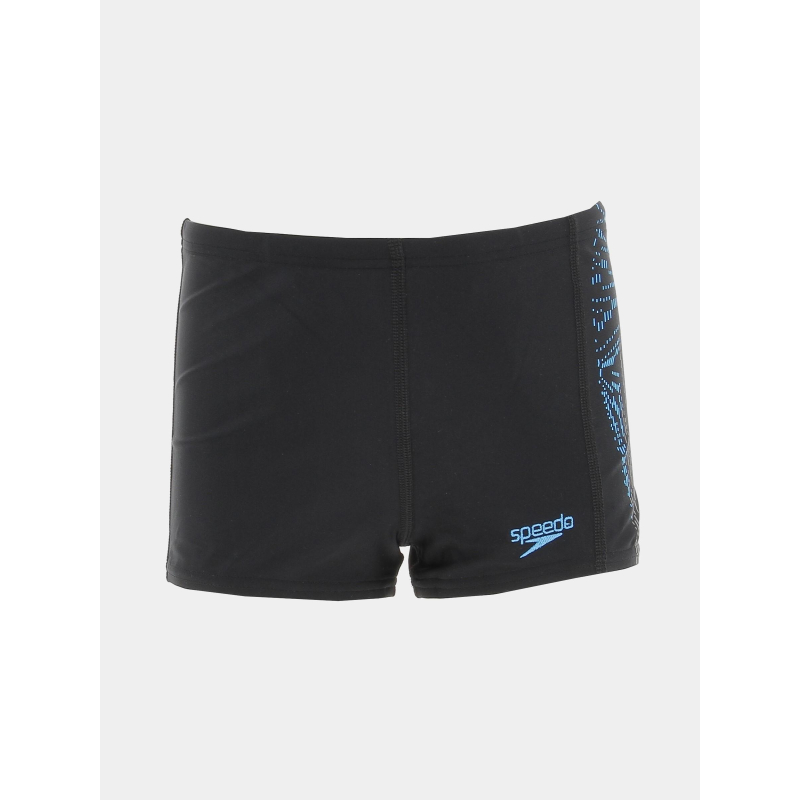 Boxer de bain natation placem noir garçon - Speedo