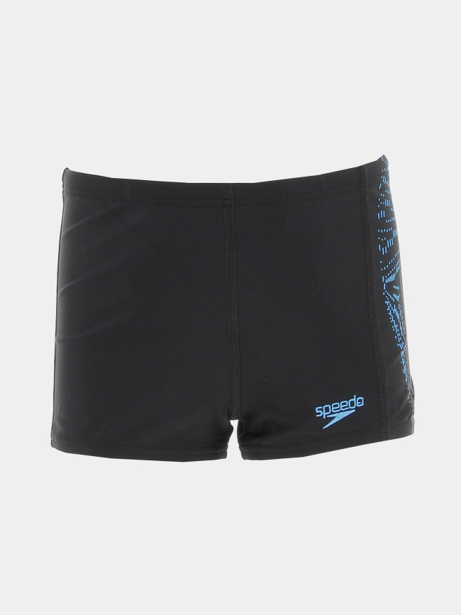 Boxer de bain natation placem noir garçon - Speedo