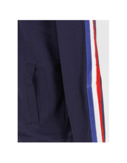 Sweat à capuche zippé football france bleu marine homme - FFF