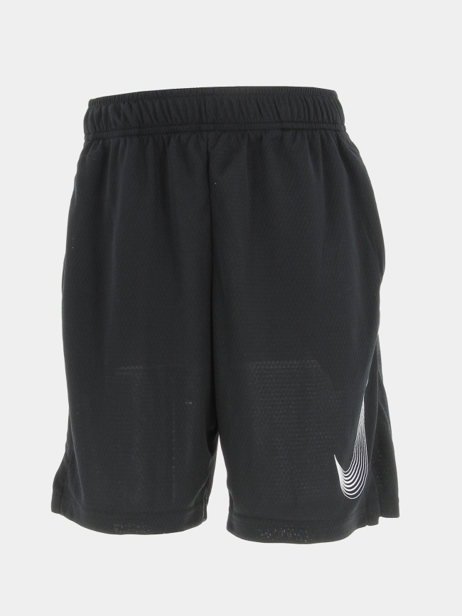 Short de football uni noir garçon - Nike