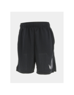 Short de football uni noir garçon - Nike