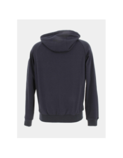 Sweat à capuche zippé dav bleu marine homme - Izac