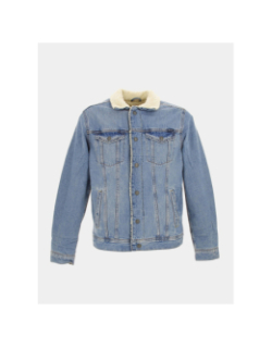 Veste en jean doublé bleu homme - Jack & Jones