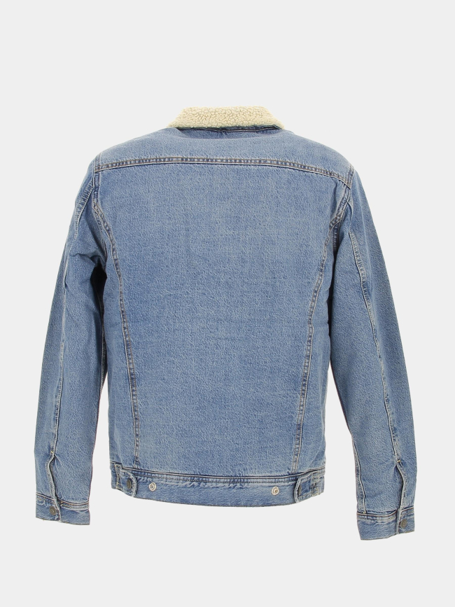 Veste en jean doublé bleu homme - Jack & Jones