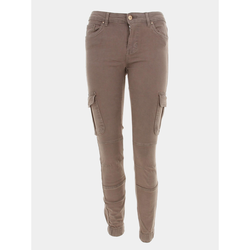 Pantalon cargo missouri marron femme - Only