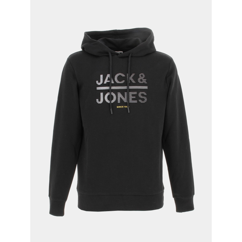 Sweat à capuche cogalo noir homme - Jack & Jones