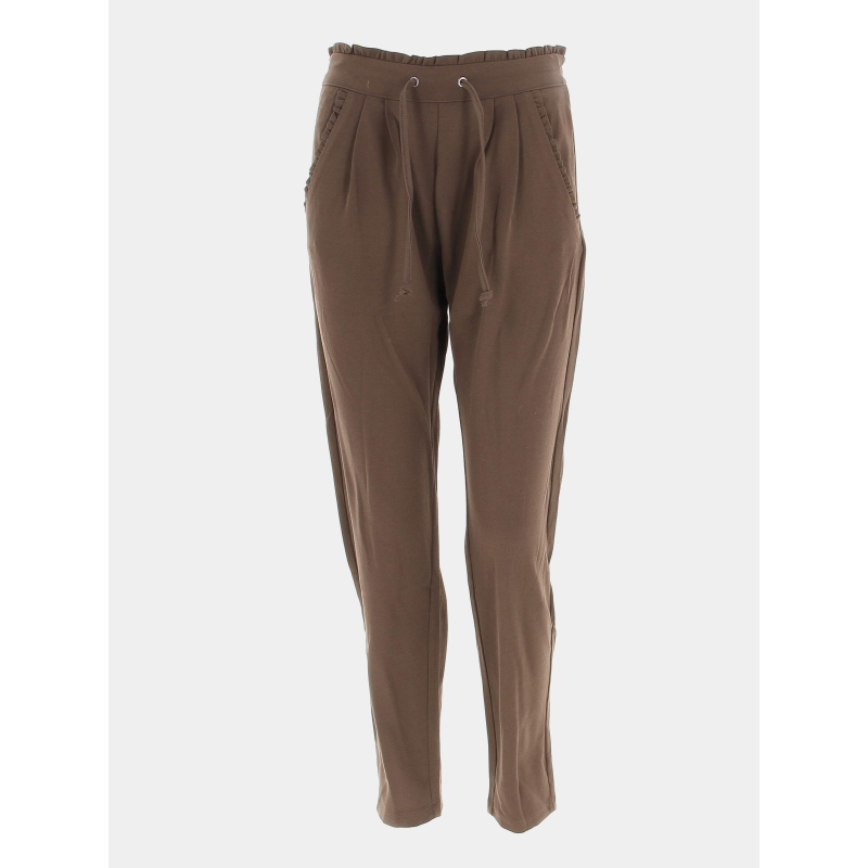 Pantalon catia tall marron femme - Jacqueline De Yong