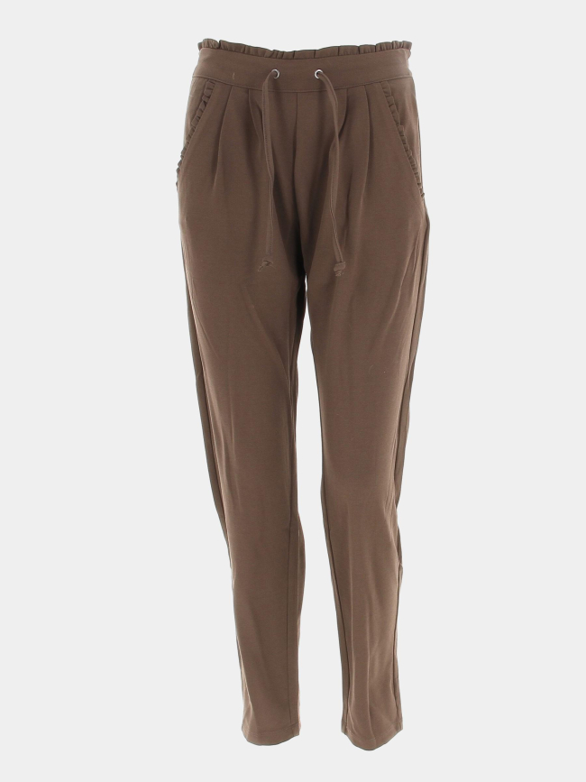 Pantalon catia tall marron femme - Jacqueline De Yong