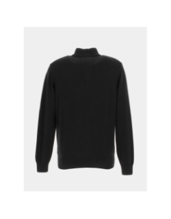 Pull col zippé fidan noir homme - Benson & Cherry