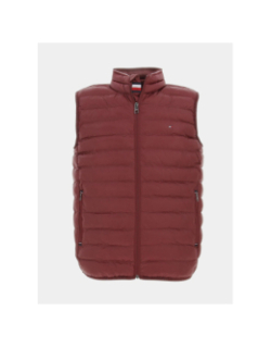 Doudoune sans manche recycled bordeaux homme - Tommy Hilfiger