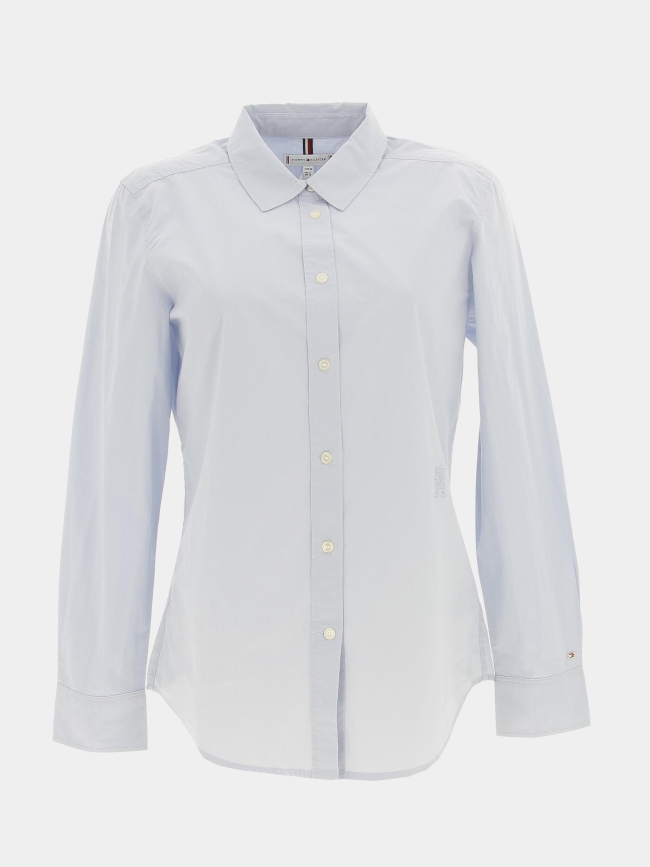 Chemise monogram bleu femme - Tommy Hilfiger