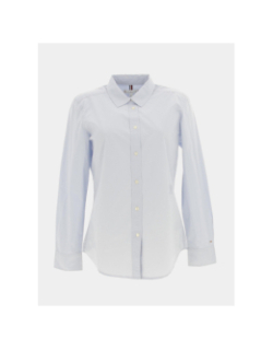 Chemise monogram bleu femme - Tommy Hilfiger