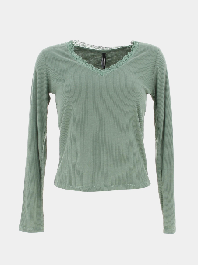 Top manches longues salamanca vert femme - Tiffosi