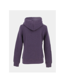 Sweat à capuche zippé vintage violet femme - Superdry