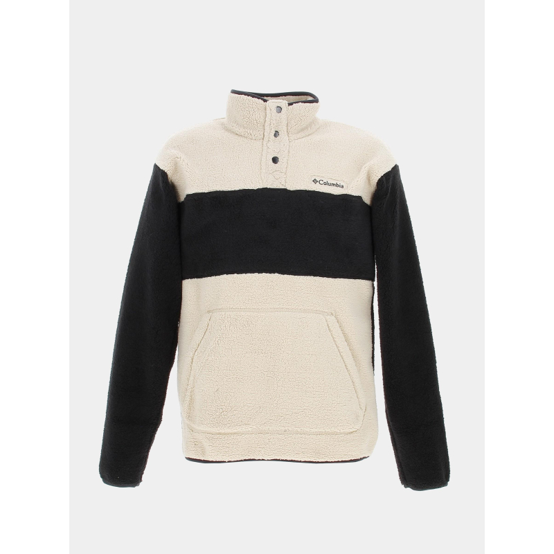 Sweat polaire rugged ridge beige/noir homme - Columbia