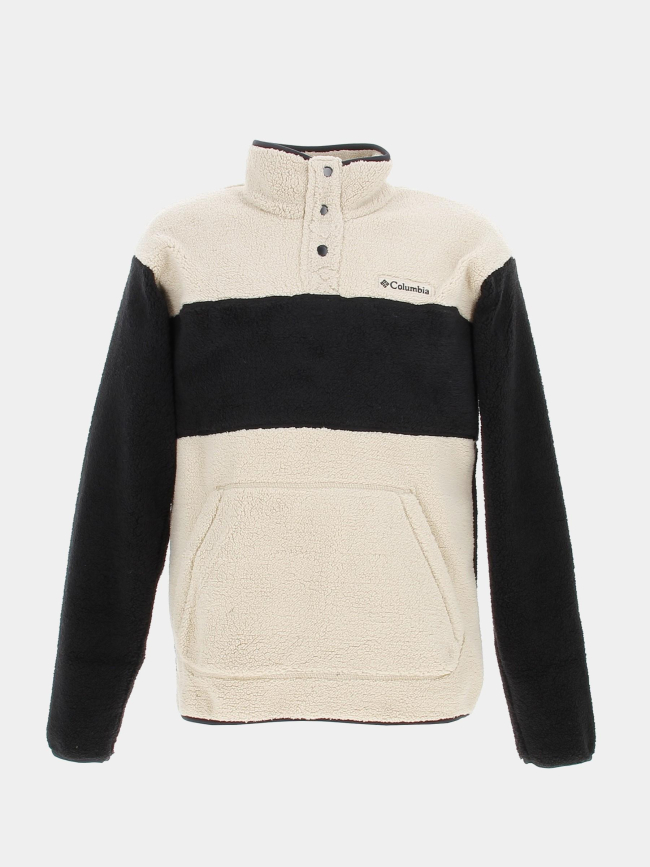 Sweat polaire rugged ridge beige/noir homme - Columbia