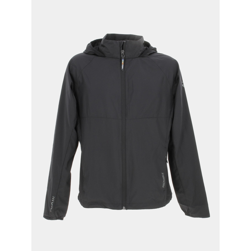 Veste de running meskila noir homme - Rukka