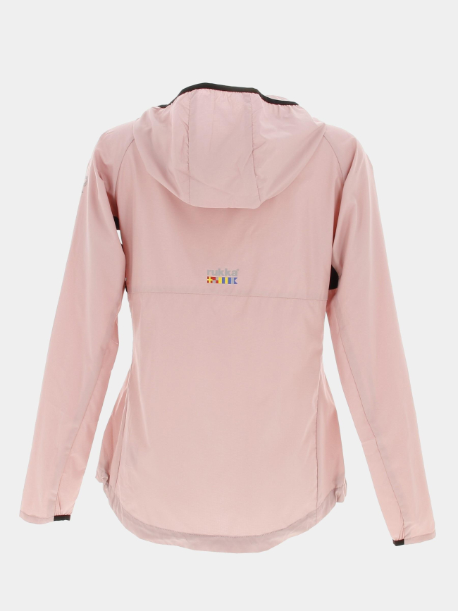 Veste de running messela rose femme - Rukka