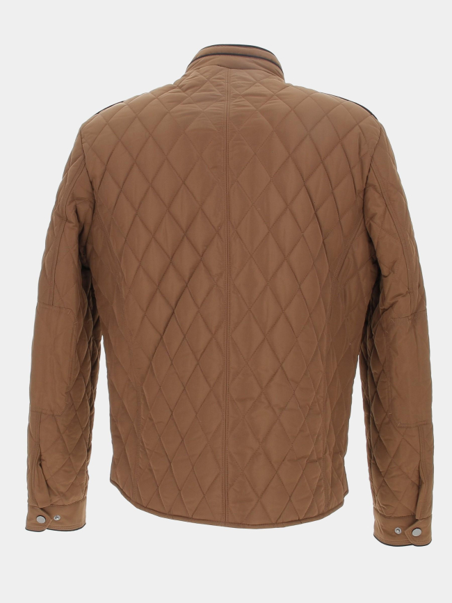 Blouson matelassé maceo marron homme - Izac