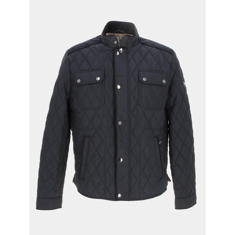 Blouson matelassé maceo bleu marine homme - Izac