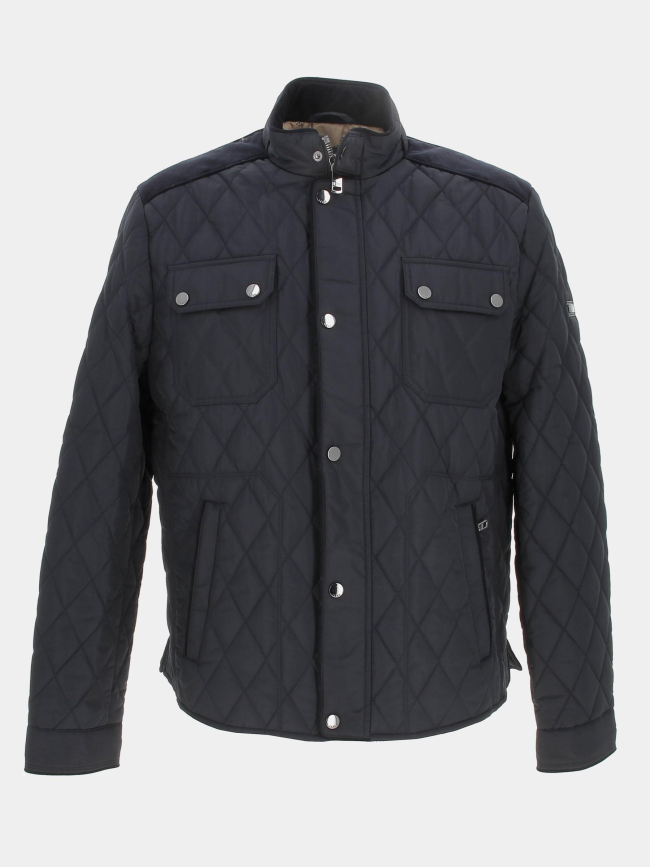 Blouson matelassé maceo bleu marine homme - Izac