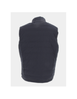 Doudoune sans manche réversible bleu/camel homme - Izac