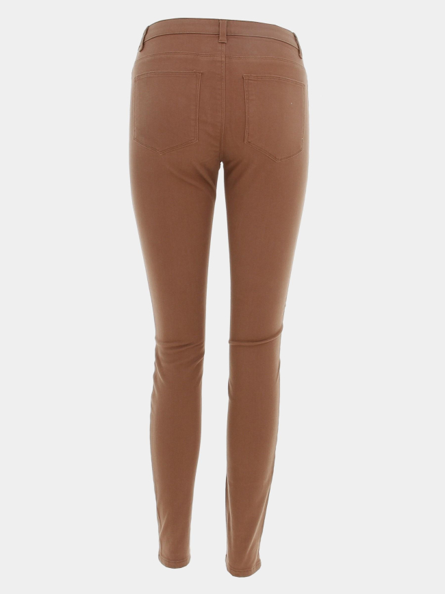 Pantalon slim vea marron femme - Vero Moda