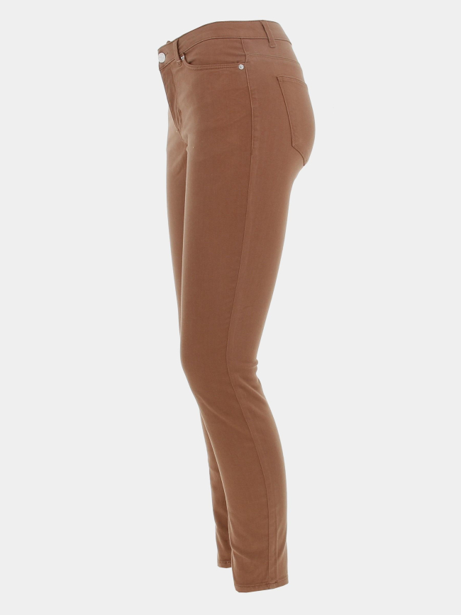 Pantalon slim vea marron femme - Vero Moda