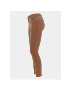 Pantalon slim vea marron femme - Vero Moda