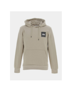 Sweat à capuche lock beige homme - Jack & Jones