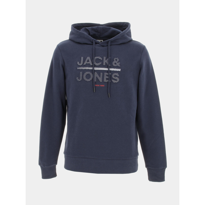 Sweat à capuche cogalo bleu marine homme - Jack & Jones