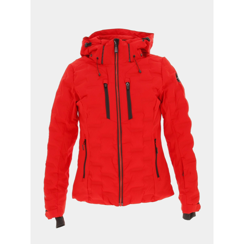 Veste de ski flushing rouge femme - Icepeak