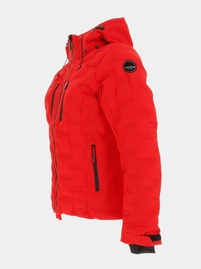 Veste de ski flushing rouge femme - Icepeak