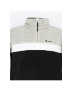 Sweat polaire zippé noir homme - Champion