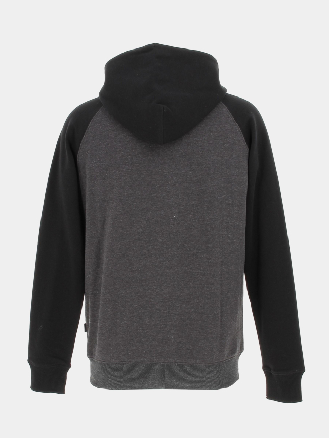 Sweat à capuche zippé everyday gris homme - Quiksilver