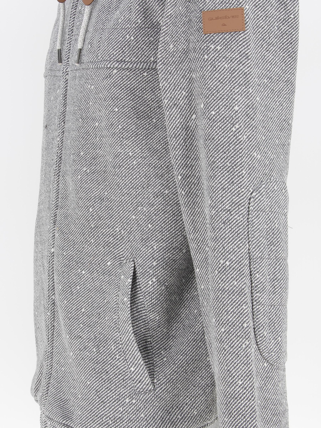 Veste sweat doublée cypress keller gris homme - Quiksilver