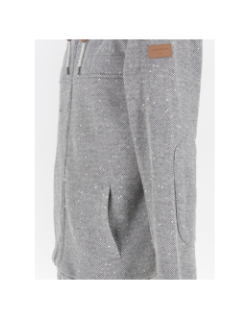 Veste sweat doublée cypress keller gris homme - Quiksilver