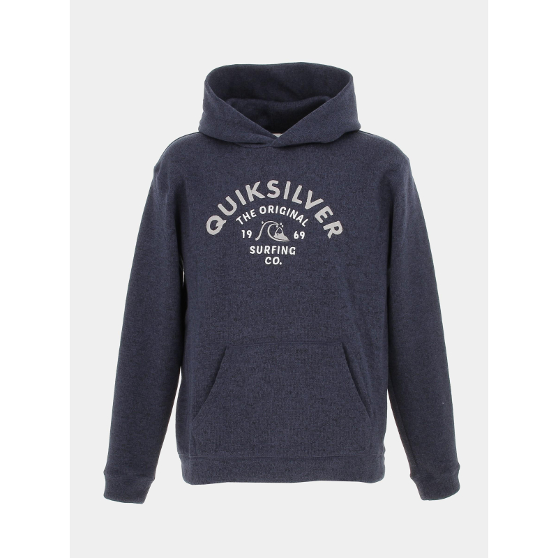 Sweat à capuche keller bleu marine garçon - Quiksilver