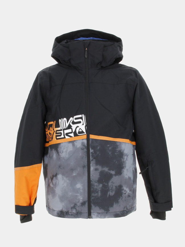 Veste de ski silvertip noir garçon - Quiksilver