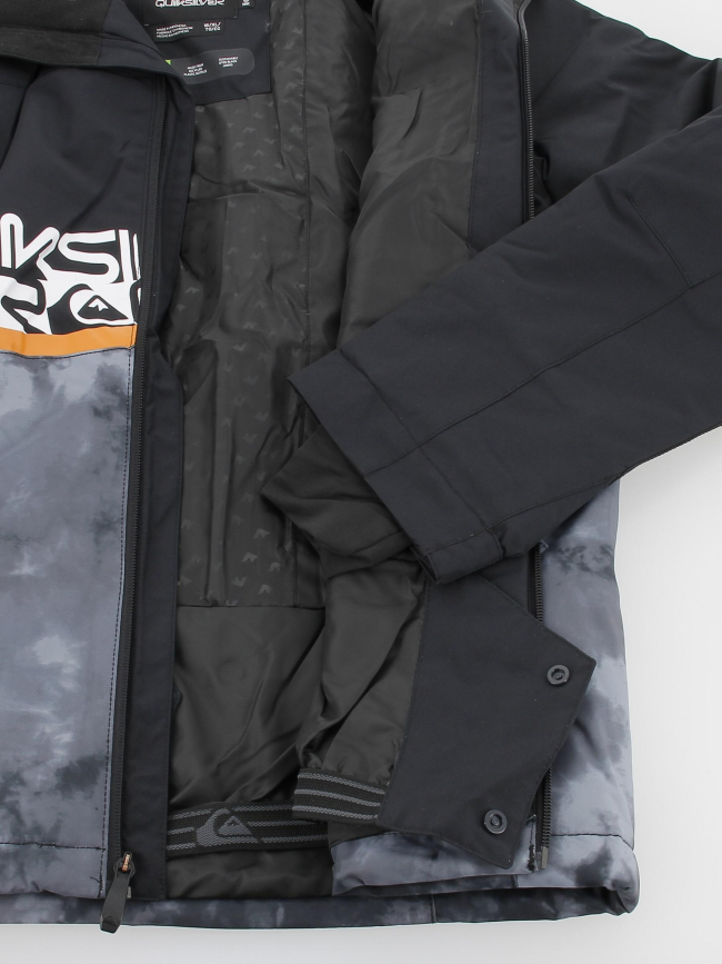 Veste de ski silvertip noir garçon - Quiksilver