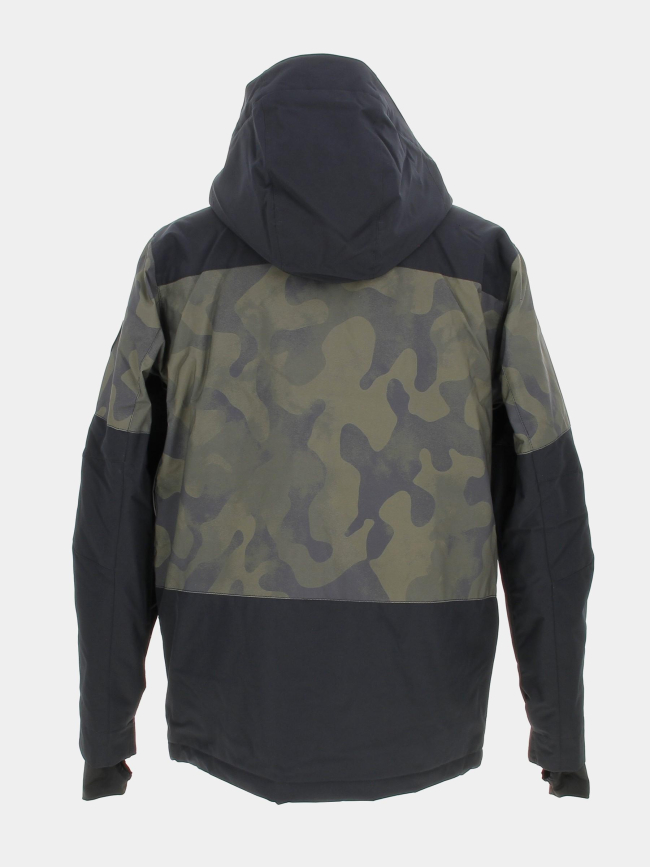 Veste ski camouflage msn bloc kaki homme - Quiksilver