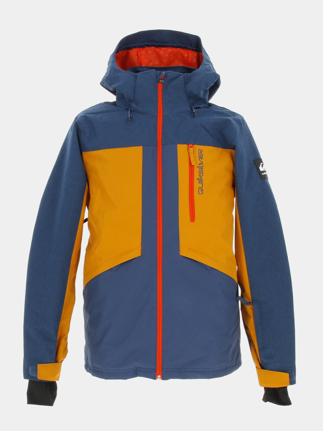 Veste de ski dawson bleu marine homme - Quiksilver