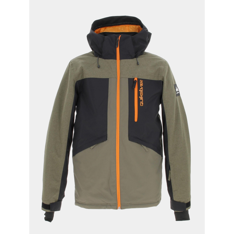 Veste de ski dawson kaki homme - Quiksilver