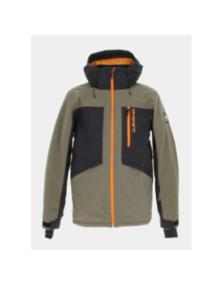 Veste de ski dawson kaki homme - Quiksilver