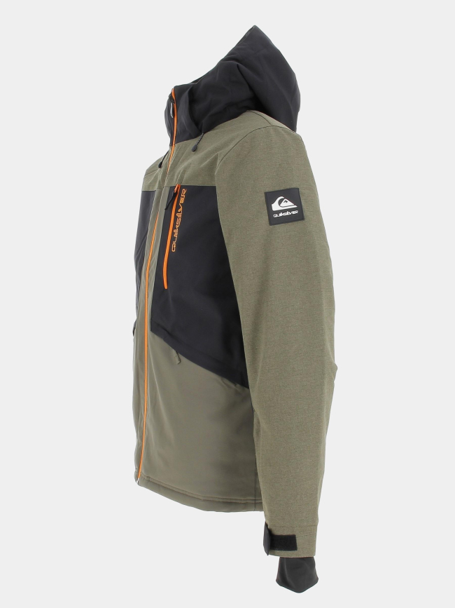 Veste de ski dawson kaki homme - Quiksilver