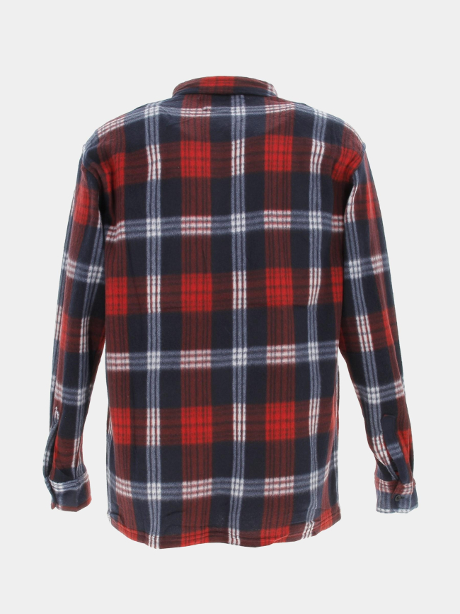 Surchemise épaisse quebec noir/rouge homme - Treeker 9