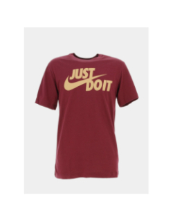T-shirt just do it swoosh nsw bordeaux homme - Nike